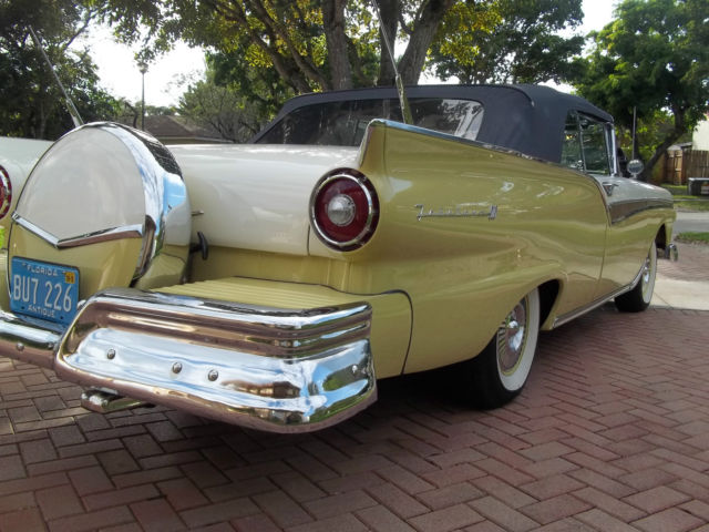 1957 ford fairlane 500 sunliner convertible frame off restoration not chevy