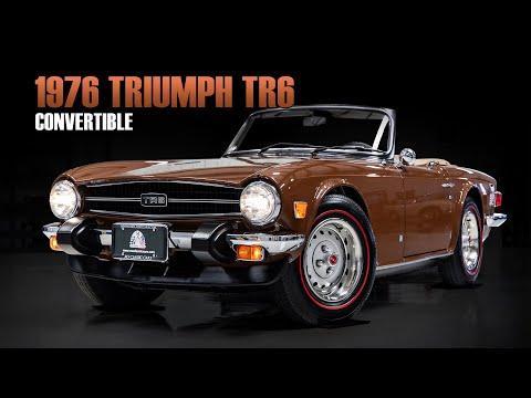 1976 triumph tr6 in seekonk, massachusetts
