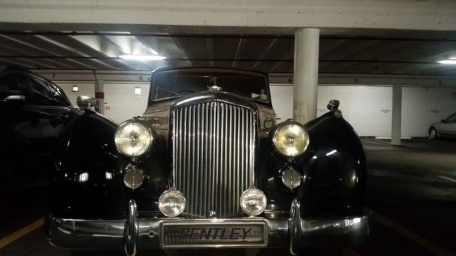 1952 bentley r type with elegant freestone & webb aluminum body very collectible