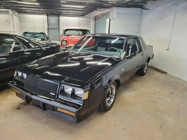 1987 buick regal grand national 36527 miles black 2d coupe 3.8l v6 automatic