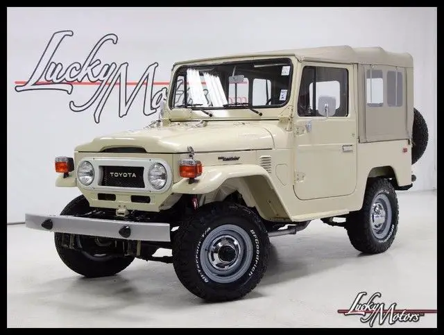 1978 toyota land cruiser 4wd restored mint condition 4-spd