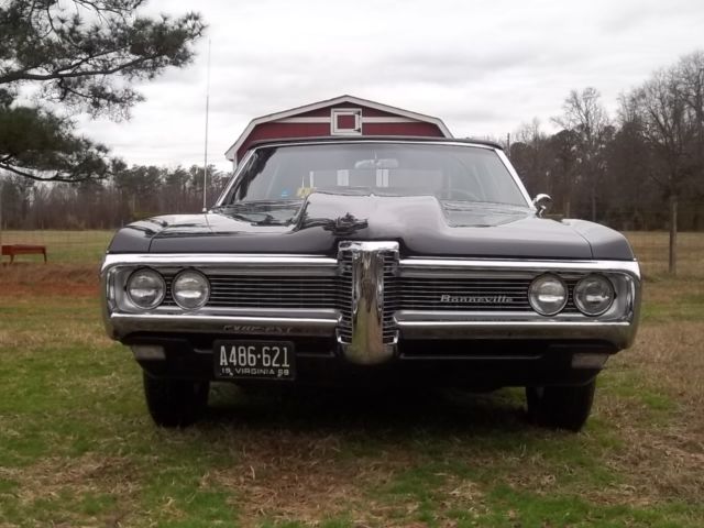 1968 pontiac bonneville convertible pro street 6.6l 400 cubic inch no reserve