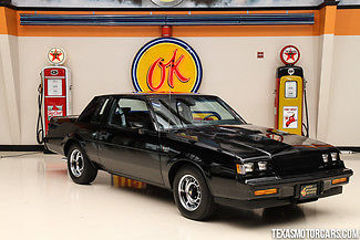 1987 buick regal grand national 1 owner 7,109 miles 3.8l turbocharged v6