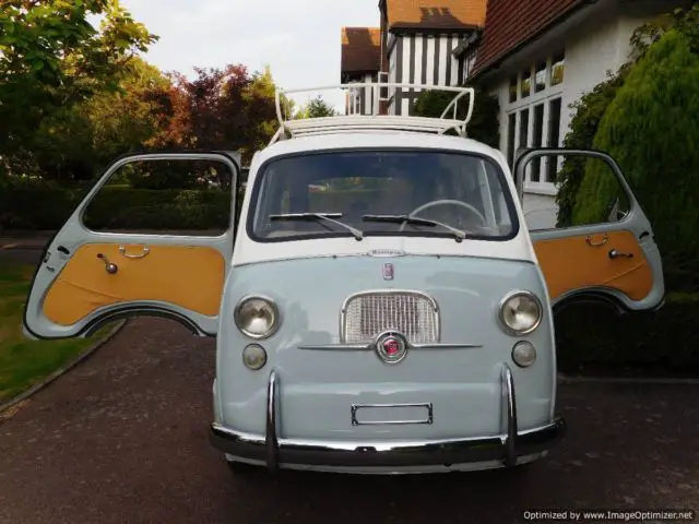 fiat 600d multipla classic / lhd / 1963 / asi passport / 3 owners / time warp!