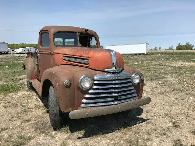 no reserve auction: 1947 ford mercury 412 series pickup truck flathead v-8