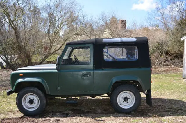 land rover defender 90 soft top- 1989 right hand drive