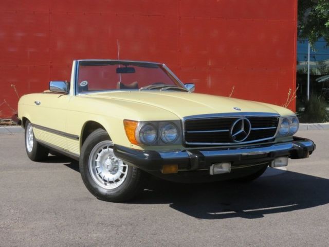 1979 mercedes benz 450sl 2 top roadster. 4.5l v8 auto. cold a/c. original becker