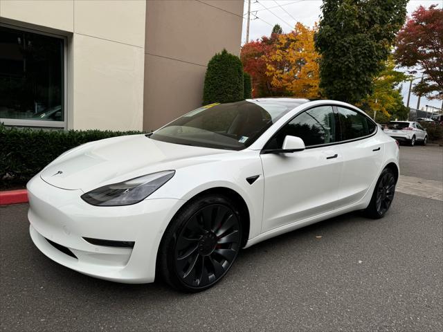 2022 tesla model 3 performance