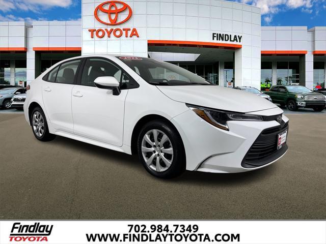 2023 toyota corolla le