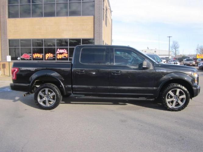 2016 ford f-150 lariat 4x4 lariat 4dr supercrew 5.5 ft. sb for sale in fayetteville, arkansas