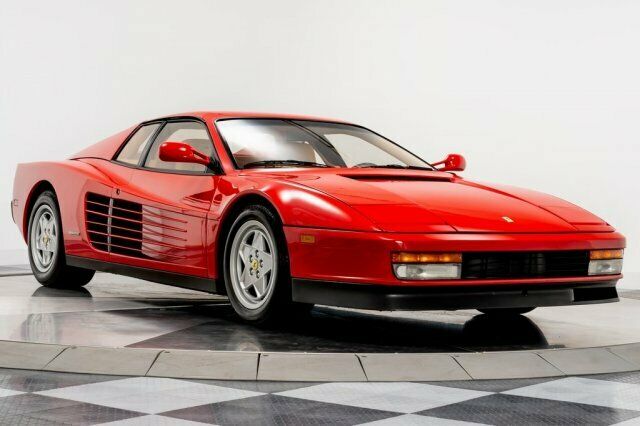 1991 ferrari testarossa coupe 2d coupe 4.9l dohc v12 manual