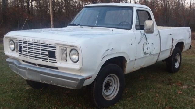 1977 dodge w200 4x4 pick uptruck ram 250 clear mo.title in hand.reduced