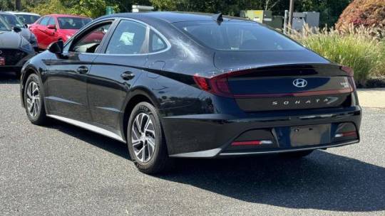 2021 hyundai sonata hybrid blue