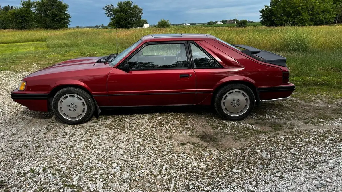 1984 ford mustang svo hatchback 2 door 2.3l turbo 4