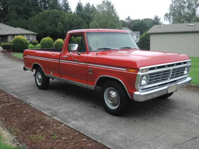 1973 ford f-250 camper special clean