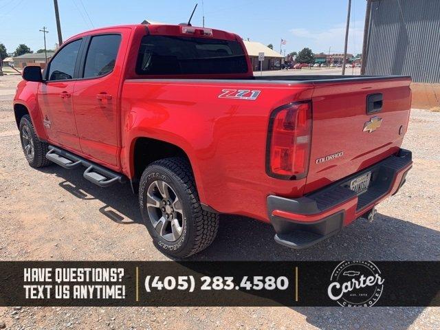 used 2015 chevrolet colorado 4x4 crew cab z71 okarche, ok 73762 for sale in okarche, oklahoma