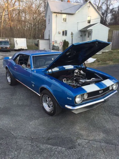 1967 camaro restomod - ls1 - blue