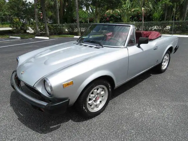 1982 fiat 124 spider - nice spider 2000, runs great, low miles