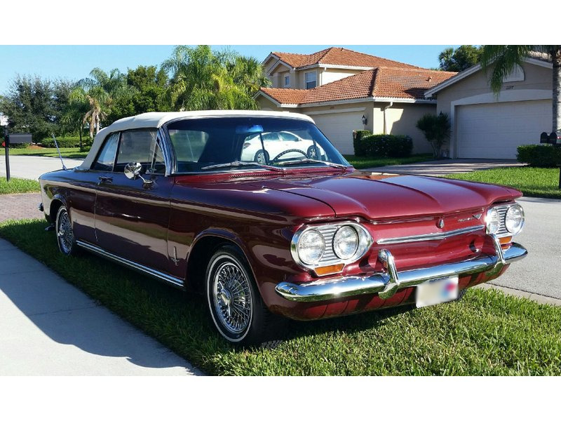 chevrolet corvair monza convertible
