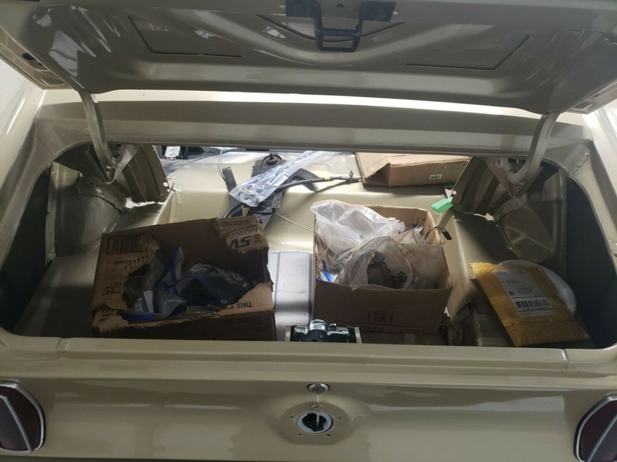 1969 mustang mach 1 shell and interior components needs to be finished up