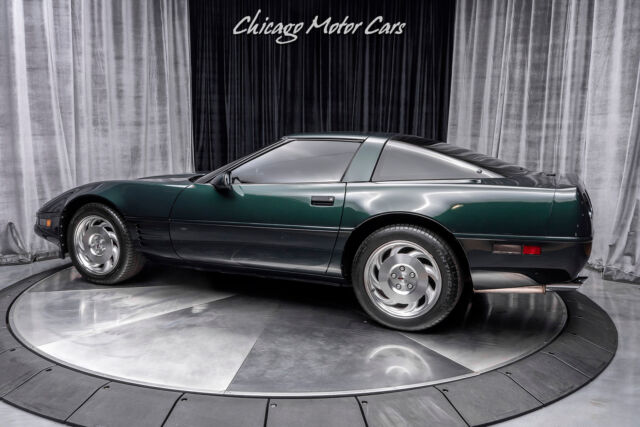 1993 chevrolet corvette light teal metallic