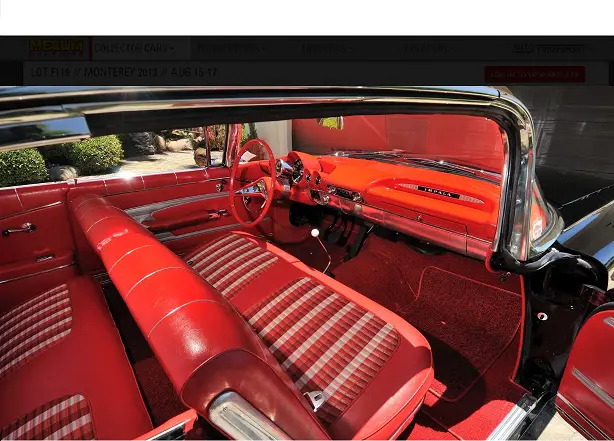1959 chevrolet impala, 283290 hp factory rochester fuel injection
