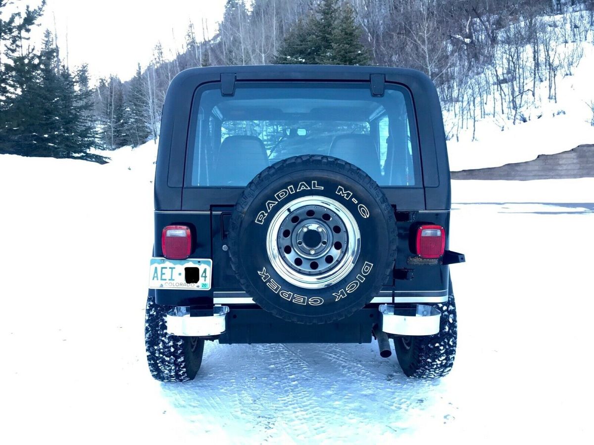 1987 jeep wrangler laredo 4.2l manual 44k miles