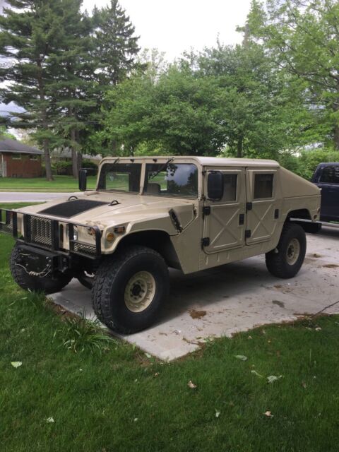 hummer h1 humvee 6.5 turbo diesel slant back street title