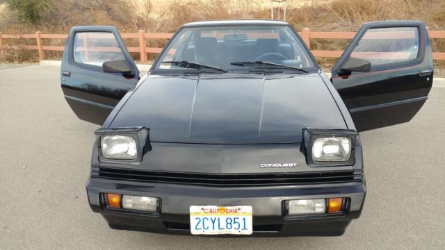 rustfree 1 owner california coupe like mitsubishi starion and chrysler conquest!