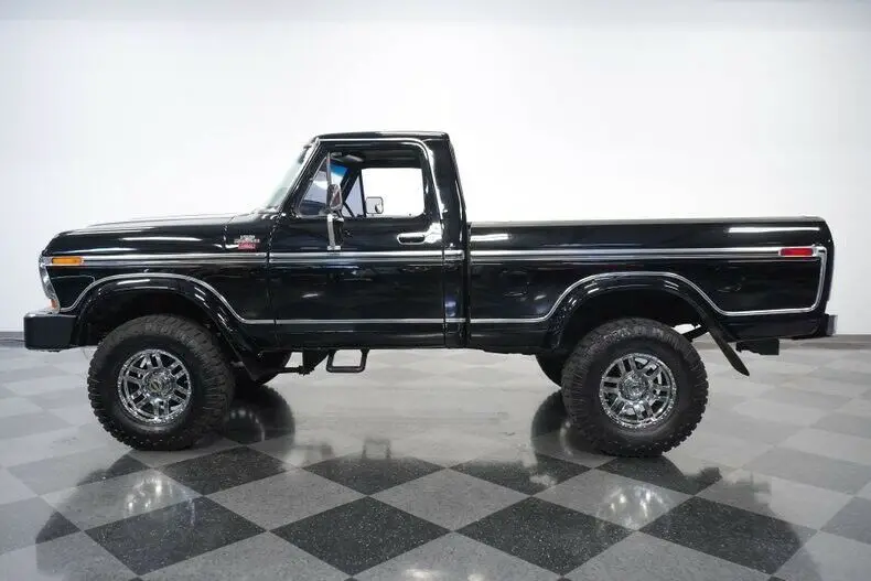 v8 auto classic vintage collector offroad off black lifted restored tow wench
