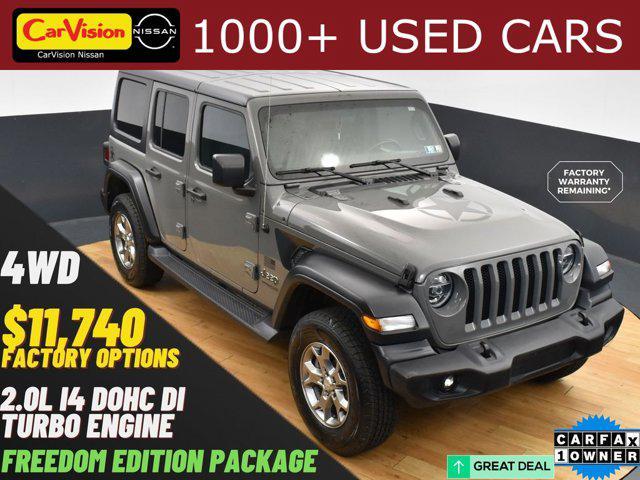 2020 jeep wrangler unlimited freedom 4x4