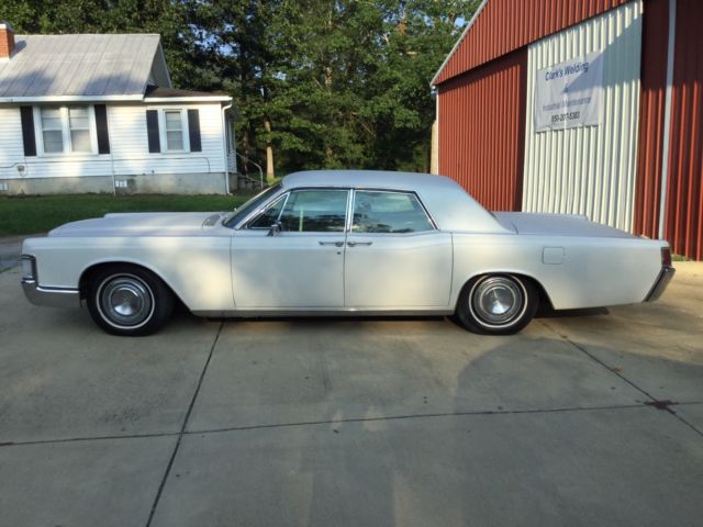 1968 lincoln continental project 4 door suicide doors on rear, no rust, 2 owner