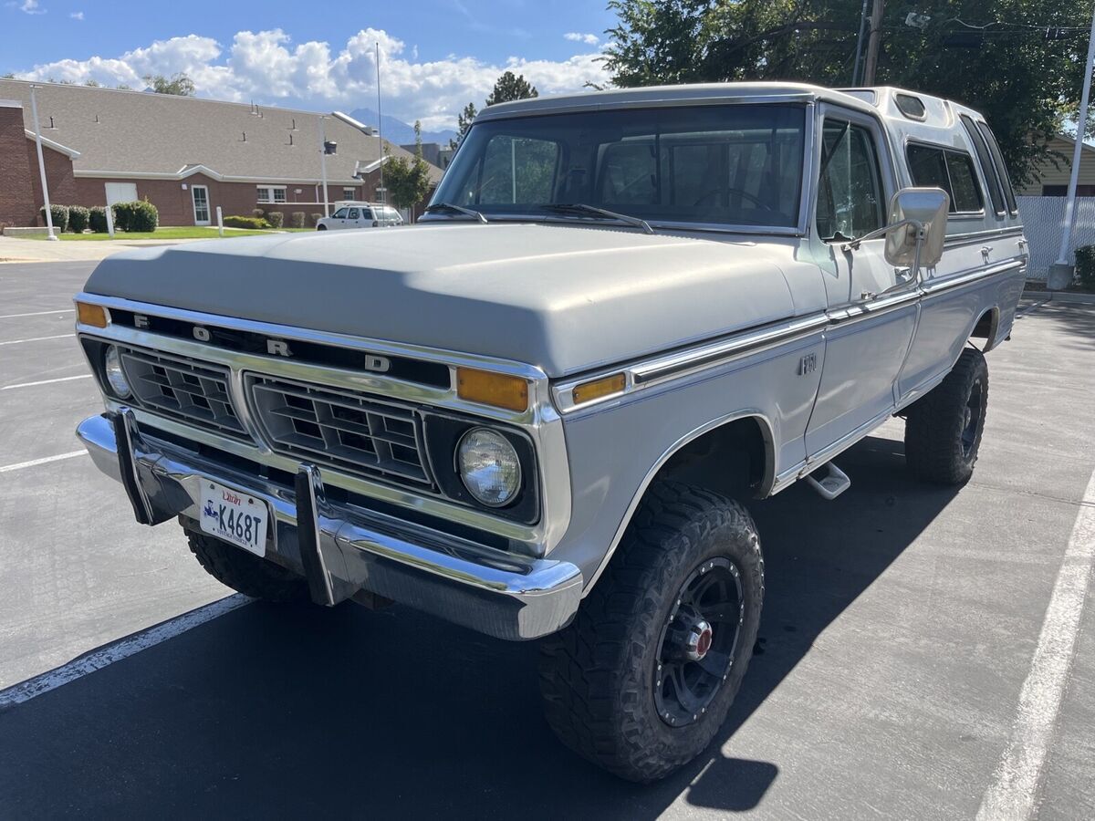 1976 ford f250 grey ranger f250 highboy