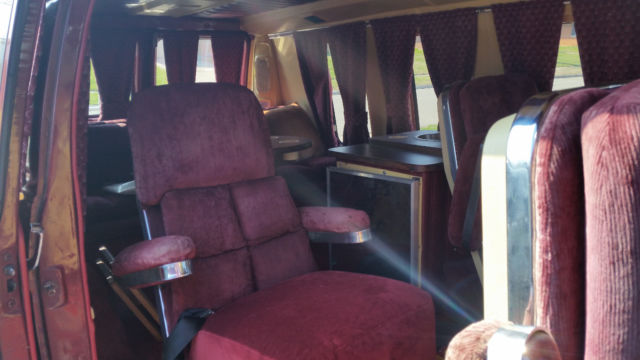 1979 gmc vandura conversiion van, 3/4 ton. c25