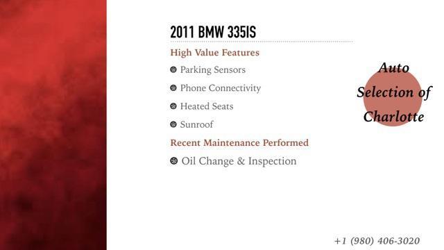 2011 bmw 335 335is