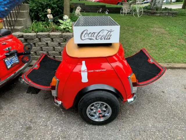 very cool classic austin mini custom trailer made from two mini's