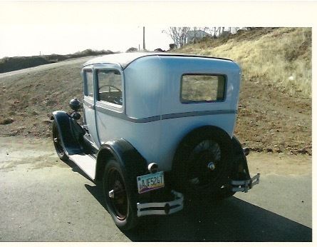 1929 model a two-door sedan