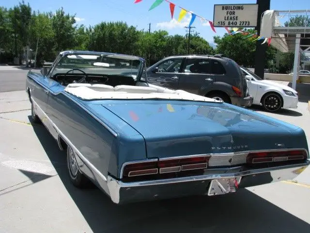 1967 plymouth fury iii convertible 318 cid v8 auto