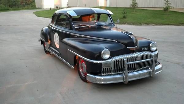 1948 desoto deluxe coupe 2 door rat rod hemi solid car