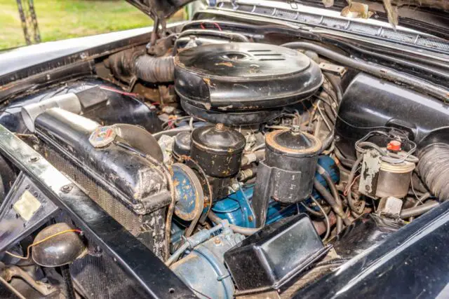 1954 cadillac series 62 black grey interior power windows automatic transmission