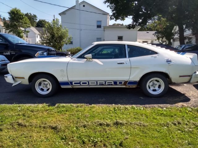 1976 ford mustang cobra ii 302 v8 dual 4 bbl carbs