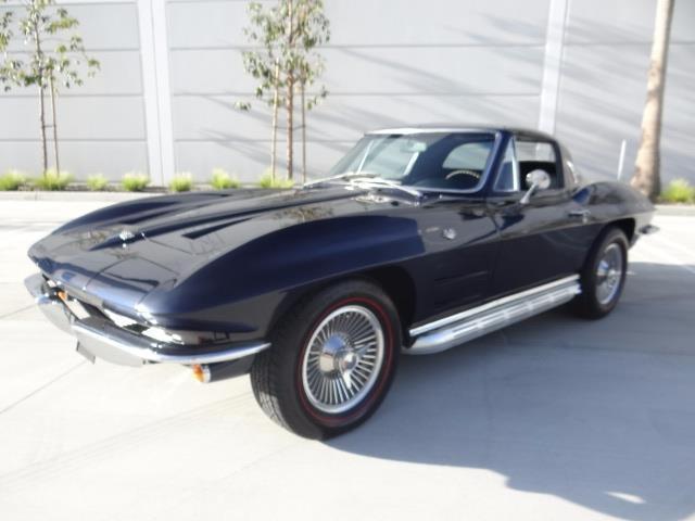 1964 chevrolet corvette coupe 11473 miles blue 327 v8 4 speed manual