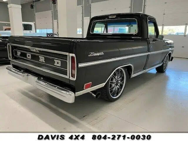 1968 ford ranger classic restored short bed pickup 1381 miles black truck autom