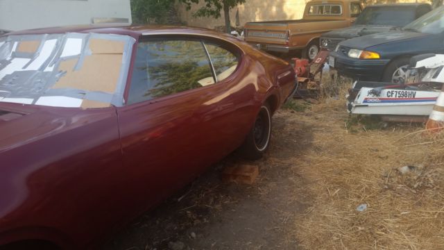 1969 oldsmobile cutlass s,no motor ,no transmission