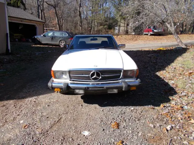 1985 mercedes 380sl european model convertible v8 original paint and inter