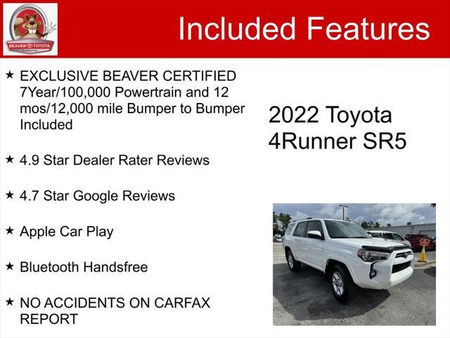 2022 toyota 4runner sr5