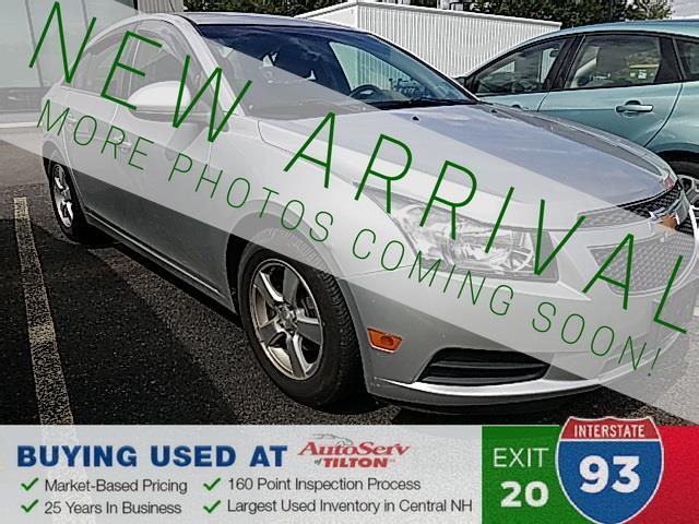 2014 chevrolet cruze 1lt auto 1lt auto 4dr sedan w/1sd for sale in northfield, new hampshire