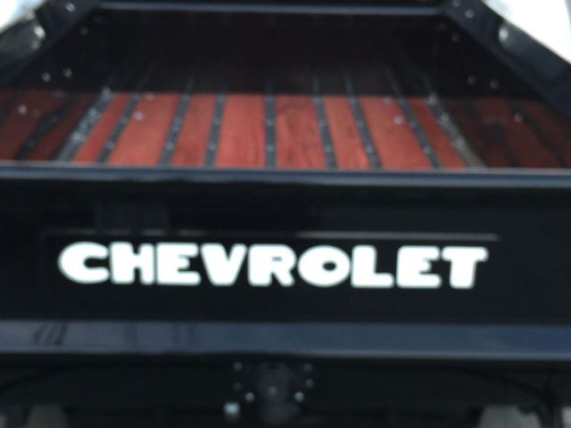 1952 5-window chevy truck 3100 restored (black diamond)
