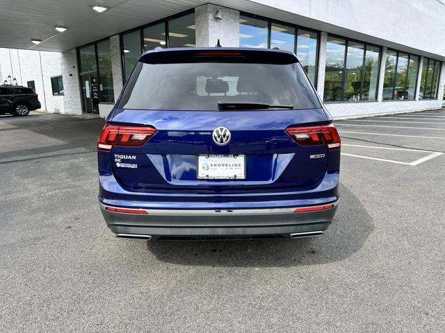 2021 volkswagen tiguan 2.0t se 4motion