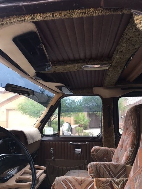 1981 ford econoline hi-top custom conversion hippy shag van e-150 original paint